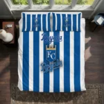Kansas City Royals Stripe Style Bedding Set Best Selling