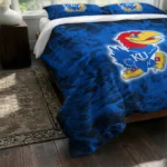 Kansas Jayhawks Red Mist Bedding Set Best Selling