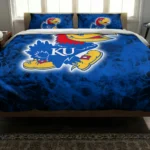 Kansas Jayhawks Red Mist Bedding Set Best Selling