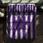 Kansas State Wildcats Stripe Style Bedding Set Best Selling