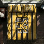 Kennesaw State Owls Stripe Style Bedding Set Best Selling