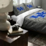 Kentucky Wildcats Cracked Texture Bedding Set Best Selling