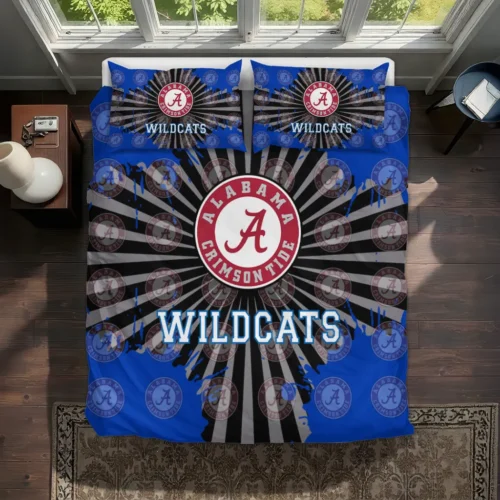 Kentucky Wildcats Sunburst Splatter Bedding Set Best Selling