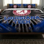 La Tech Sunburst Splatter Bedding Set Best Selling