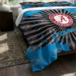 Los Angeles Chargers Sunburst Splatter Bedding Set Best Selling