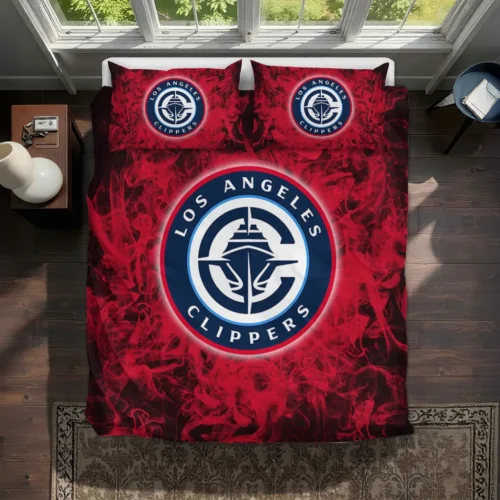 Los Angeles Clippers Red Mist Bedding Set Best Selling