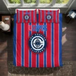Los Angeles Clippers Stripe Style Bedding Set Best Selling