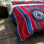 Los Angeles Clippers Stripe Style Bedding Set Best Selling
