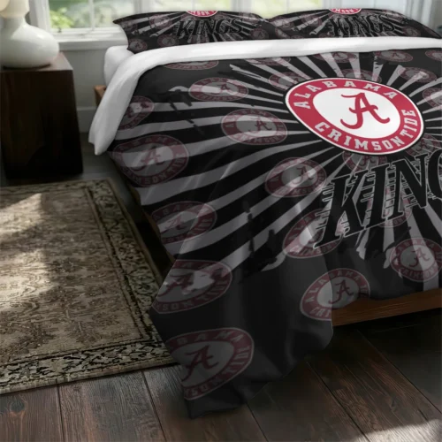 Los Angeles Kings Sunburst Splatter Bedding Set Fashion Forward