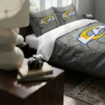 Los Angeles Rams Cracked Texture Bedding Set Best Selling