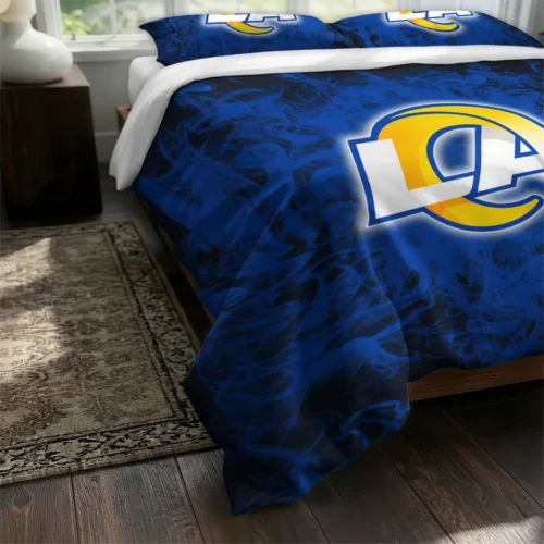 Los Angeles Rams Red Mist Bedding Set Fashion Forward