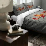 Louisiana Monroe Warhawks Cracked Texture Bedding Set Best Selling