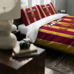Louisiana Monroe Warhawks Stripe Style Bedding Set Best Selling