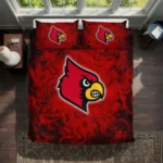 Louisville Cardinals Red Mist Bedding Set Best Selling
