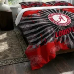 Louisville Cardinals Sunburst Splatter Bedding Set Best Selling