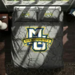 Marquette Golden Eagles Cracked Texture Bedding Set Best Selling