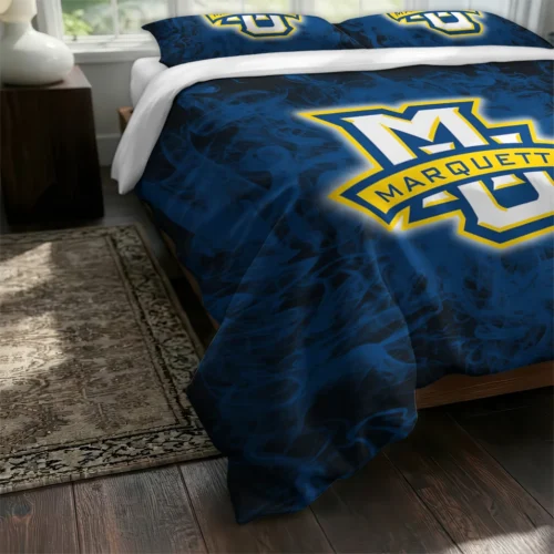 Marquette Golden Eagles Red Mist Bedding Set Fashion Forward