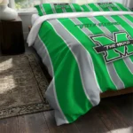 Marshall Thundering Herd Stripe Style Bedding Set Best Selling