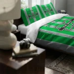Marshall Thundering Herd Stripe Style Bedding Set Best Selling