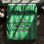 Marshall Thundering Herd Stripe Style Bedding Set Best Selling