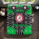 Marshall Thundering Herd Sunburst Splatter Bedding Set Best Selling