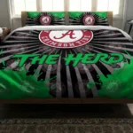 Marshall Thundering Herd Sunburst Splatter Bedding Set Best Selling
