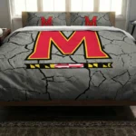 Maryland Terrapins Cracked Texture Bedding Set Best Selling