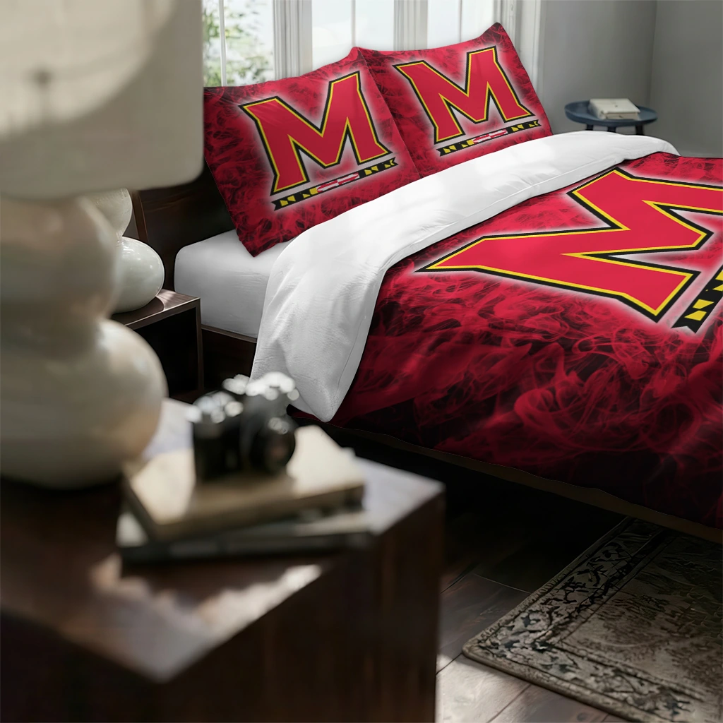 Maryland Terrapins Red Mist Bedding Set High Quality Maryland Terrapins Red Mist Bedding Set High Quality