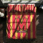 Maryland Terrapins Stripe Style Bedding Set Best Selling