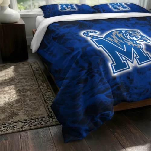 Memphis Tigers Red Mist Bedding Set Fashion Forward