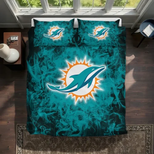 Miami Dolphins Red Mist Bedding Set Best Selling