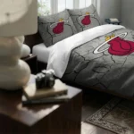 Miami Heat Cracked Texture Bedding Set Best Selling