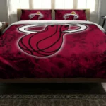 Miami Heat Red Mist Bedding Set Best Selling