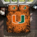 Miami Hurricanes Red Mist Bedding Set Best Selling