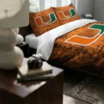 Miami Hurricanes Red Mist Bedding Set Best Selling