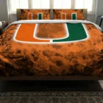 Miami Hurricanes Red Mist Bedding Set Best Selling