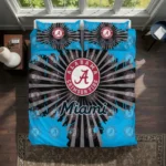 Miami Marlins Sunburst Splatter Bedding Set Best Selling