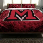 Miami Redhawks Red Mist Bedding Set Best Selling
