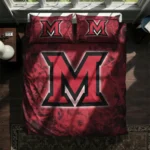 Miami Redhawks Red Mist Bedding Set Best Selling