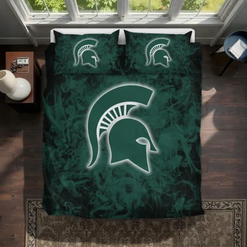 Michigan State Spartans Red Mist Bedding Set Best Selling