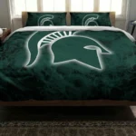 Michigan State Spartans Red Mist Bedding Set Best Selling