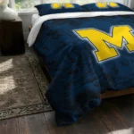 Michigan Wolverines Red Mist Bedding Set Best Selling