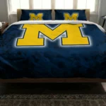 Michigan Wolverines Red Mist Bedding Set Best Selling
