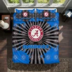 Middle Tennessee Blue Raiders Sunburst Splatter Bedding Set Best Selling