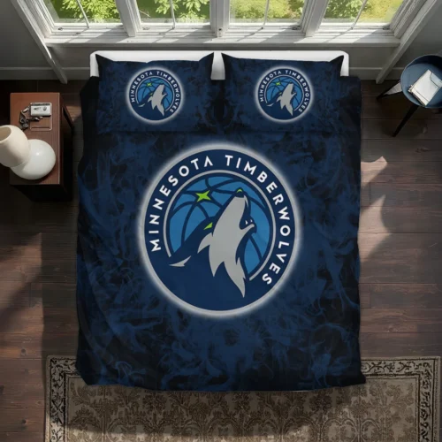 Minnesota Timberwolves Red Mist Bedding Set Best Selling