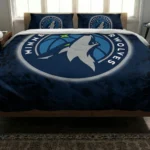 Minnesota Timberwolves Red Mist Bedding Set Best Selling
