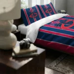 Minnesota Twins Stripe Style Bedding Set Best Selling