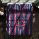 Minnesota Twins Stripe Style Bedding Set Best Selling