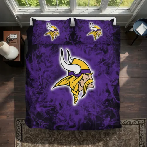 Minnesota Vikings Red Mist Bedding Set Best Selling
