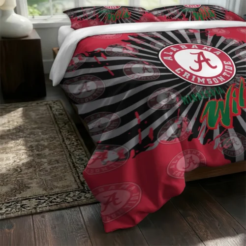 Minnesota Wild Sunburst Splatter Bedding Set Fashion Forward
